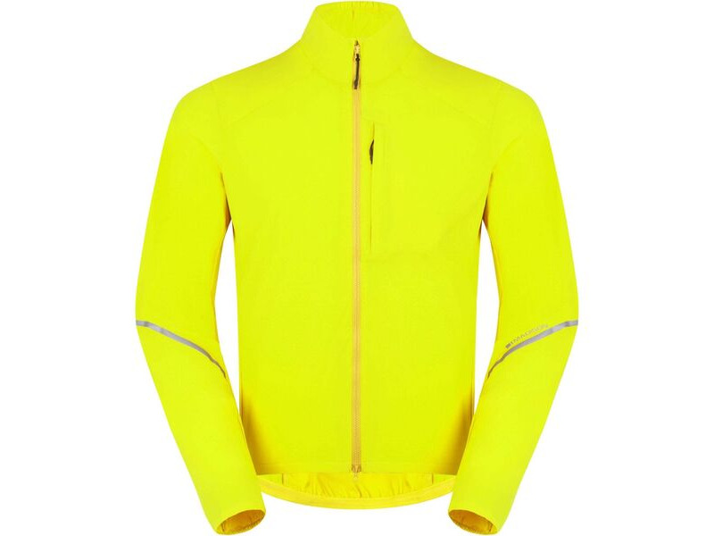 MADISON Freewheel Windproof Packable Jacket - men's - hi-viz yellow click to zoom image