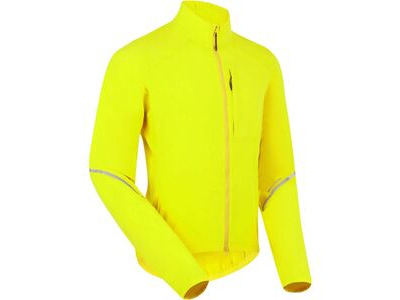 MADISON Freewheel Windproof Packable Jacket - men's - hi-viz yellow click to zoom image