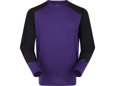 MADISON Flux Men's Long Sleeve Trail Jersey, plasma purple / black